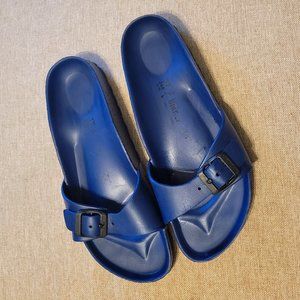 Birkenstock Madrid Eva Rubber Sandals Blue